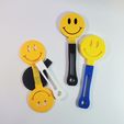 20240106_144913.jpg Happy Clappy Smiley Face Clapper :: Noisemaker Party Favor Toy