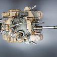20221226_102052_resized.jpg Free STL file Enormous Heavy Tank Alternate Turret (Kitbash/Remix)・Object to download and to 3D print