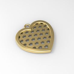 dije-corazon-1.jpg Fichier STL J'ai dit coeur 1・Plan à imprimer en 3D à télécharger