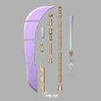 MIRA-WEAPON-7.png Inspired Kpop Demon Hunters Mira Weapon / Spear Gok-Do