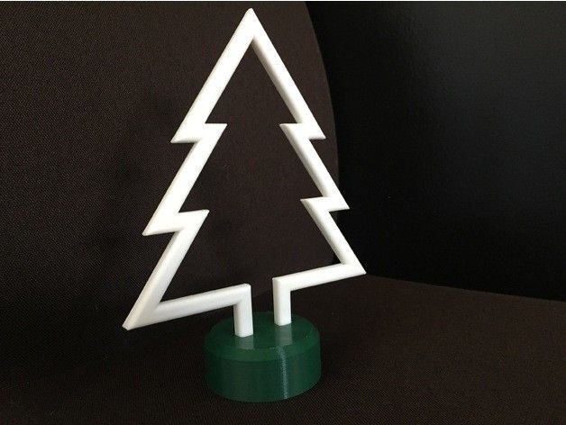 Angled Right.jpg Download free STL file Simple Christmas Tree • 3D printing template, upperpeninsulaplastics