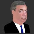 38.jpg Nigel Farage bust ready for full color 3D printing
