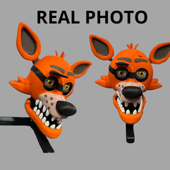 REAL.png FOXY - ANIMATRONIC HEAD - FNAF