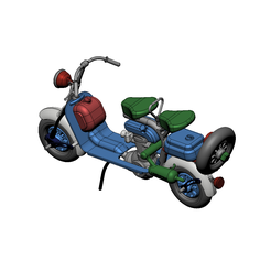 LAMBRETTA-v53_20.png STL file Lambretta motorcycle from the 1960s model・3D print design to download