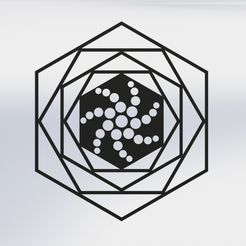 prez2.jpg Файл STL wall 2d art geometric・Шаблон для 3D-печати для загрузки
