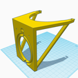 Tie-Wall-holder.png Файл STL Tie Fighter - держатель EchoDot 4・Дизайн 3D-печати для загрузки3D, kurczp