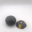 image_2025-02-24_232738861.png Helldivers 2 Stratagem Bola Contenedor / 3mf 3d impresión Militar Diversión Prop Réplica Cosplay Decorativo