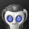 020_1.png Neo Monkey - cosplay sci-fi mask - digital stl file for 3D-printing