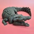 01.jpg ГИГАНТСКИЙ КРОКОДИЛ, ШАРНИРНЫЙ, ГИБКИЙ