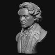 11.jpg Ludwig van Beethoven portrait sculpture 3D print model