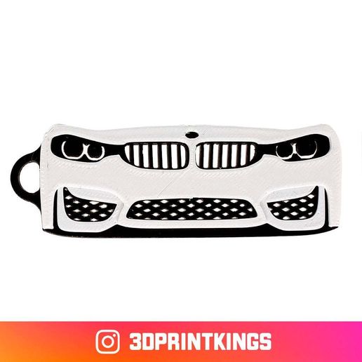 BMW M4 (F82) - Key Chain 3D model