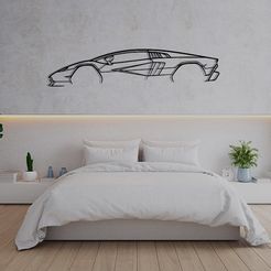 bedroom.jpg Wall Art Super Car Lamborghini Countach