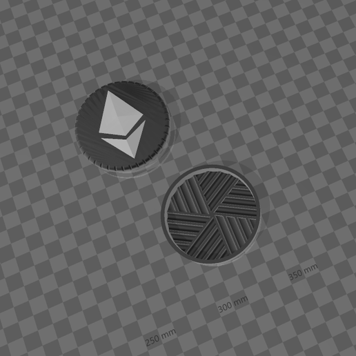 grinder chopper ethereum cryptocurrency - 3D model önizlemesi