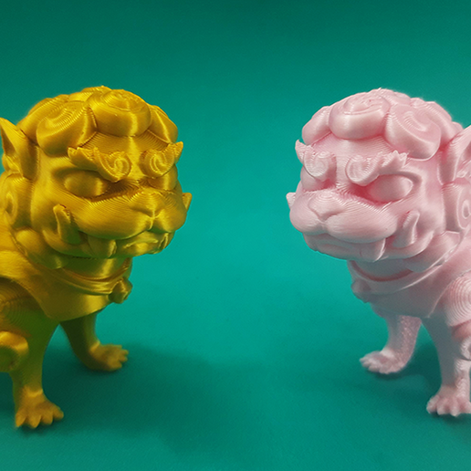 Flexi_Foo_Lion_Chinese_New_Year_05.png Flexi Foo Lion - Chinese New Year - (3mf / No Support)