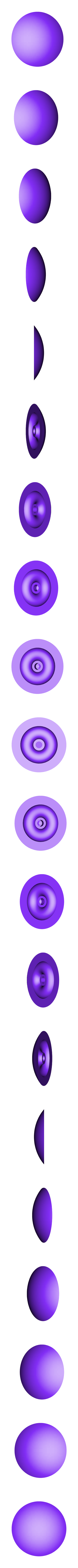 MRH-Radome101.stl Main-Rotor-Head, for Helicopter, Fully Articulated Type