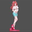 6.jpg ANDROID 21 SEXY STATUE OFFICE GIRL DRAGONBALL ANIME CHARACTER GIRL 3D print model