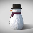 photo_2025-11-22_20-32-38.jpg Christmas Snowman - 3D Printable