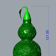 210.7.jpg Dragon Gourd 3D print model