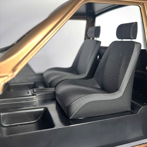🔙 RSC Fixed Back PRP-Style Seat for RC4WD Toyota Hilux・ STL File for 3D ...