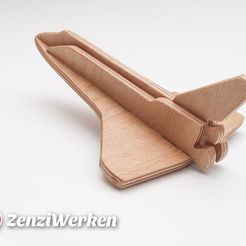 aa3a99fecdc89d107d7e82cad489bdb4_display_large.jpg Archivo STL gratuito Transbordador espacial simplificado cnc/láser・Objeto para descargar e imprimir en 3D
