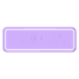 ruler #4 - 1.stl Back to school cookie cutters - ruler (with school sign) (style 4)