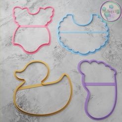 untkjiллtled.jpg Fichier STL emporte-pièce pour bébé・Modèle pour imprimante 3D à télécharger