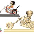 Betty-Boop-Riding-a-Shovelhead-Chopper-3.jpg Betty Boop Riding a Shovelhead Chopper - fan art printable model