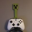 MINECRAFT-WALL-MOUNT-XBOX-2.jpg MINECRAFT XBOX CONTROLLER / HEADPHONE | WALL MOUNT |