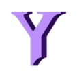 YM.stl Letters and Numbers GOD OF WAR Letters and Numbers | Logo