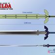 Folie12.jpg MASTER SWORD from Zelda Ocarina of Time (Life Size)