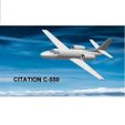CITATION C50 ee ee Cessna Citation C550 twin 30mm edf 700mm