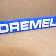 dremel-2.jpg Dremel Logo Poster Sign Tool and accessory manufacturer sign