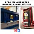 1:14-square-number-plate-holder-images.jpg 1/14 Suporte de chapa de matrícula quadrada iluminada e chapa