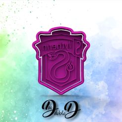 Har-16-cookiecad-2.jpg STL file Slytherin cutterHarry Potter・3D printable model to download