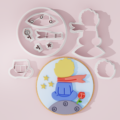 Little-Prince-Planet.png Little Prince #1 Cookie Cutter