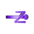 RJ_355_Z5.stl Initial Letter Z Diamond Ring Style 5 Model RJ_355