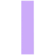 Multiscale_fretboard_higher.stl Multiscale guitar fretboard