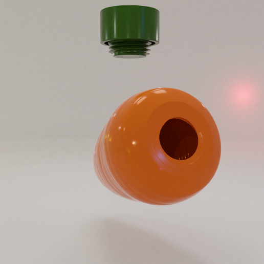 carrot anal plug Inflatable Simulated- Carrot Shaped Adult Sex Toy Anal Plug For Anal S main image 1