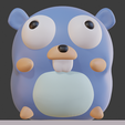 FrontComplete.png Free STL file Go Gopher・3D print object to download