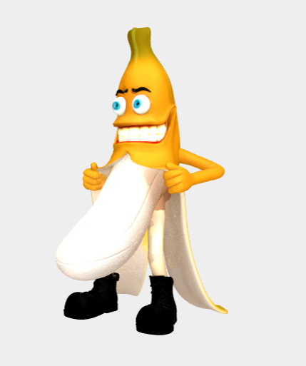 🍌 G59 banana exhibitionist・ STL File for 3D printing・Cults
