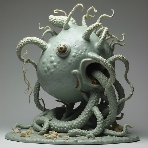 Vilemaw: 32mm Scale Fantasy Monster 3D model