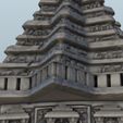 4.jpg Download STL file Indian Hindu shikara temple - Flames Of War Bolt Action Oriental Age Of Sigmar Medieval Warhamme • Object to 3D print, Hartolia-miniatures