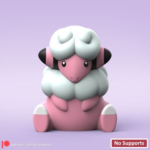 Flaaffy01.jpg POKEMON - FLAAFFY (EASY PRINT NO SUPPORT)
