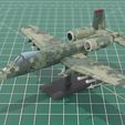 A10_Painted_02.jpg Атакующий реактивный самолет A10 Warthog (Thunderbolt II) 3D STL