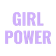 PART 4.stl GIRL POWER LOGO