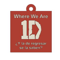 1D-superior.png Keychain One Direction / 1D / Where We Are