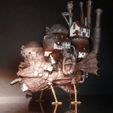 HMC Side3.jpg Archivo STL gratis Howl's Moving Castle・Diseño de impresora 3D para descargar