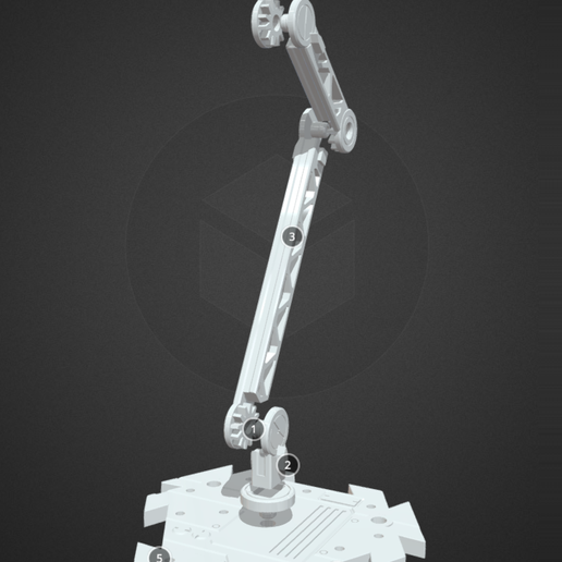 XF Action Base 3D model