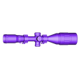 Nerf Gun Elite Sniper Scope by LayerLux3D, Download free STL model