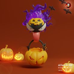 gastly-halloween-novo.jpg Файл STL покемон гастли хэллоуин・3D-печатный дизайн для загрузки